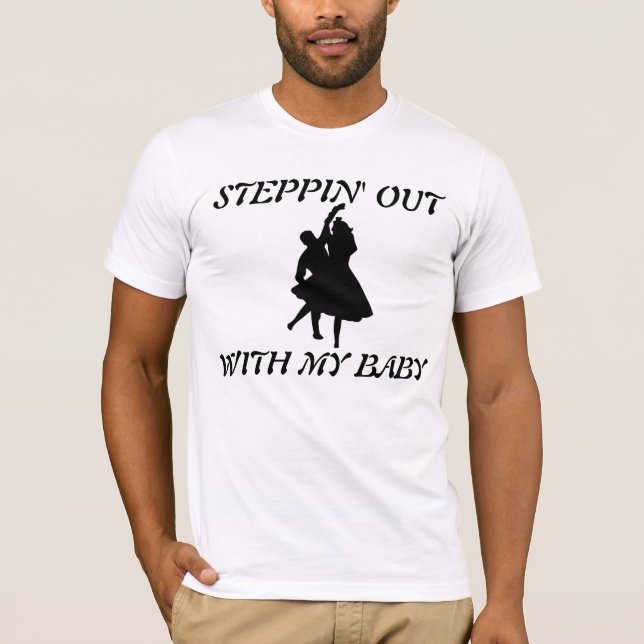 T-SHIRTS SAIR COM MEU BEBÊ (Frente)