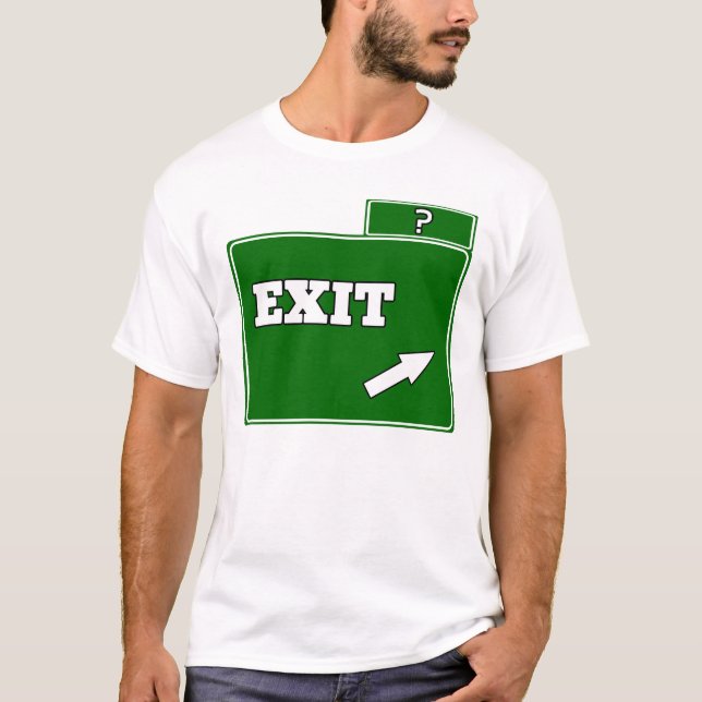 T-shirts ? Sair do sinal (Frente)