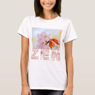 T-shirts Sakura - flor de cereja japonesa