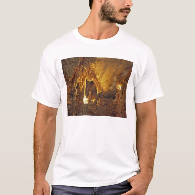 T-shirts Sala de Cortinados, Parque Nacional Mammoth Cave, (Frente)