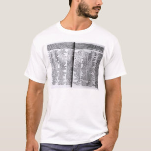 T-shirts Salmo de David: Psalterim Octaplums, 1516