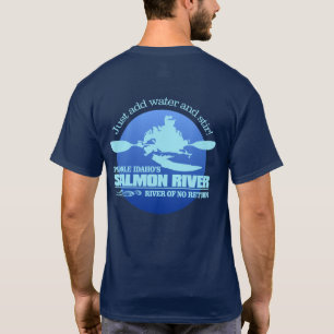 T-shirts Salmon River (azul)