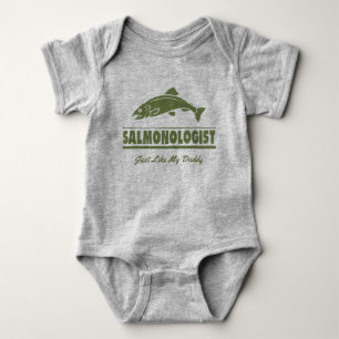 T-shirts SALMONÓLOGO Engraçado De Pesca Do Salmão