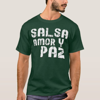 T-shirts Salsa Amor y Paz