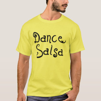 T-shirts Salsa da dança