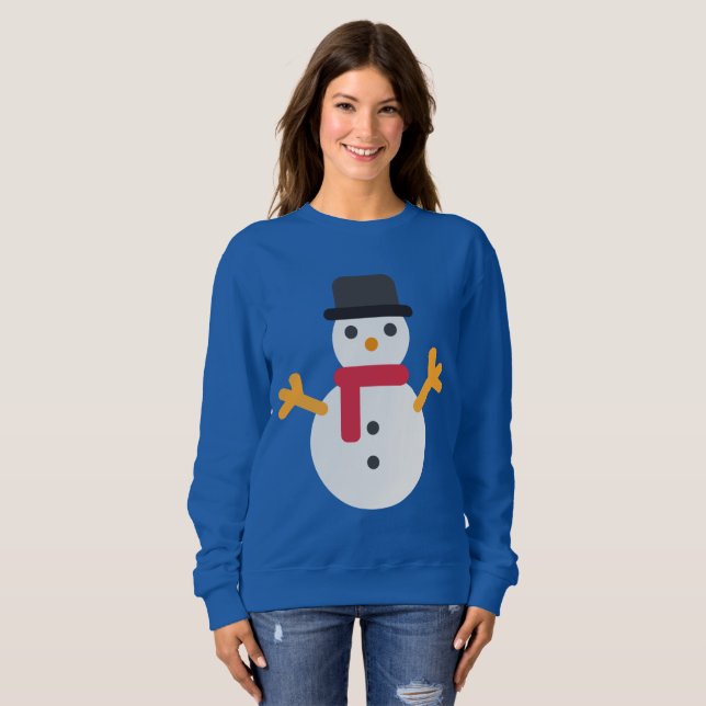 T-shirts Salsicha de Natal emoji (Frente Completa)