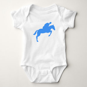 T-shirts Salto de Cavalo - Azul-Bebê