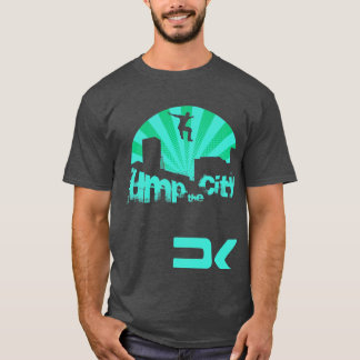 T-shirts Salto do telhado de Parkour