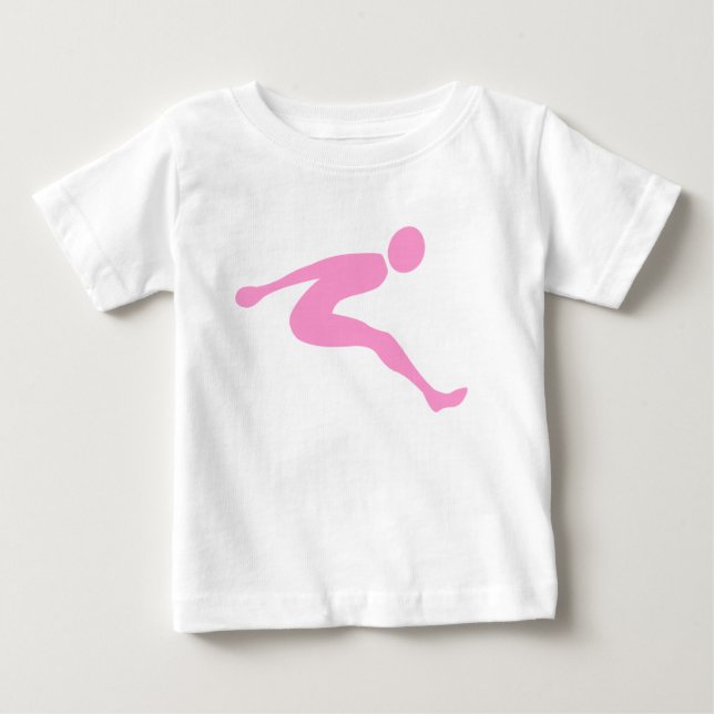 T-shirts Salto Longo - Rosa (Frente)