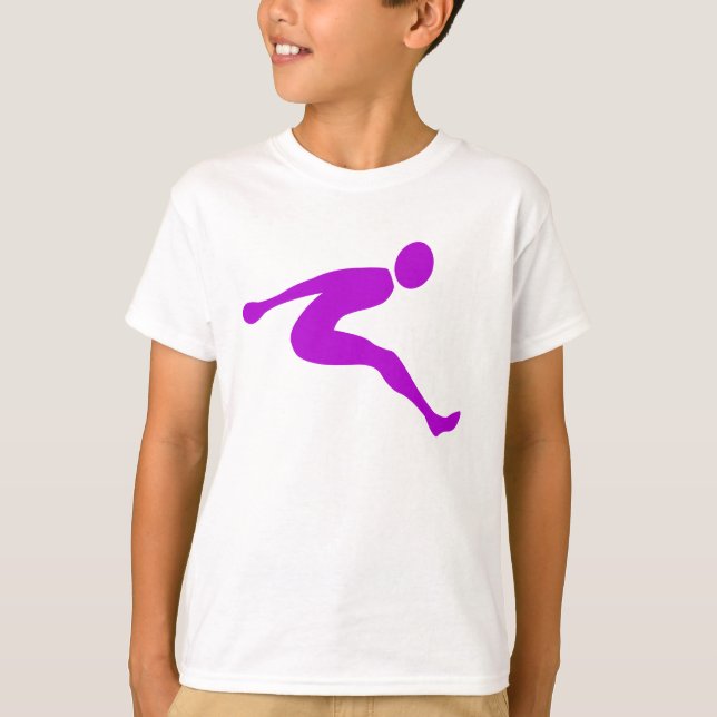 T-shirts Salto Longo - Roxo (Frente)