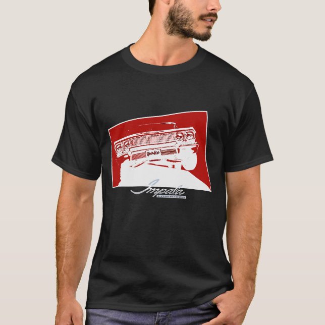 T-shirts SALTO - lowrider do Impala (Frente)