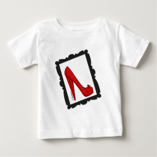T-shirts Saltos quadro do vermelho do rubi de Dorothy