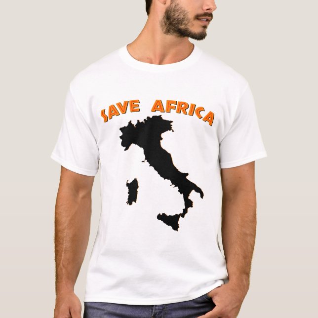 T-shirts Salvar África (Frente)