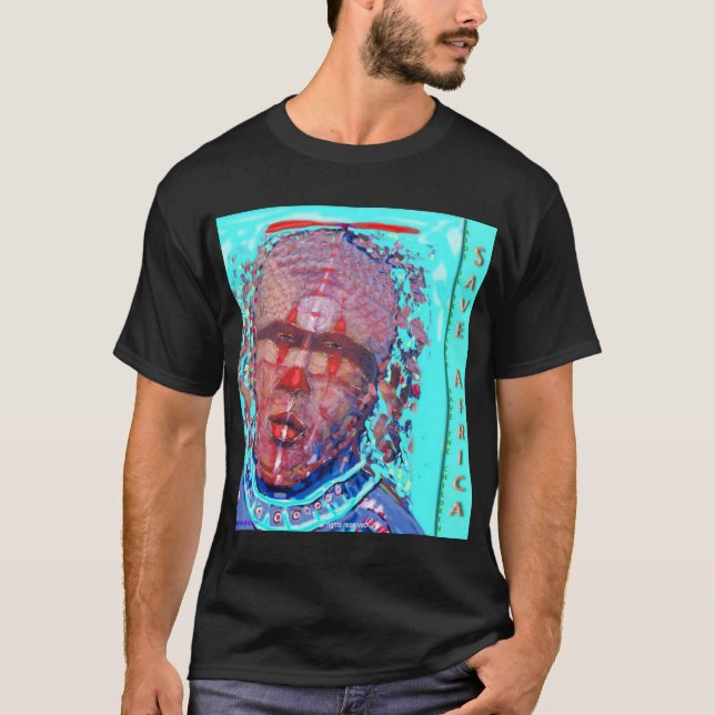 T-shirts salvar África 1 (Frente)