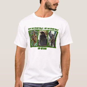 T-shirts Salvar as caras pequenas para as caras pequenas