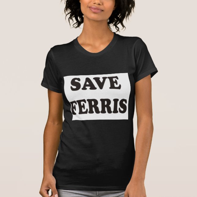 T-shirts salvar ferris (Frente)