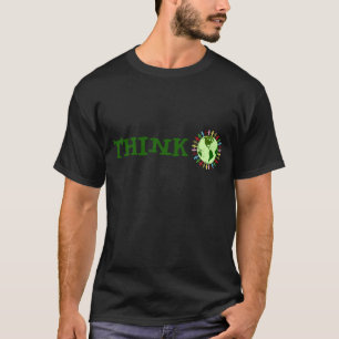 T-shirts Salvar o ambiente: pense globalmente