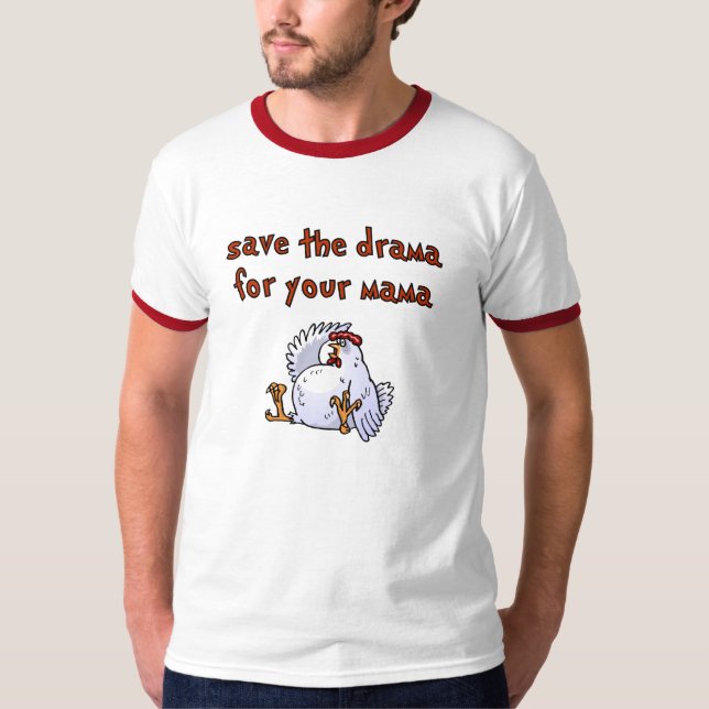 T-shirts Salvar o drama (Frente)