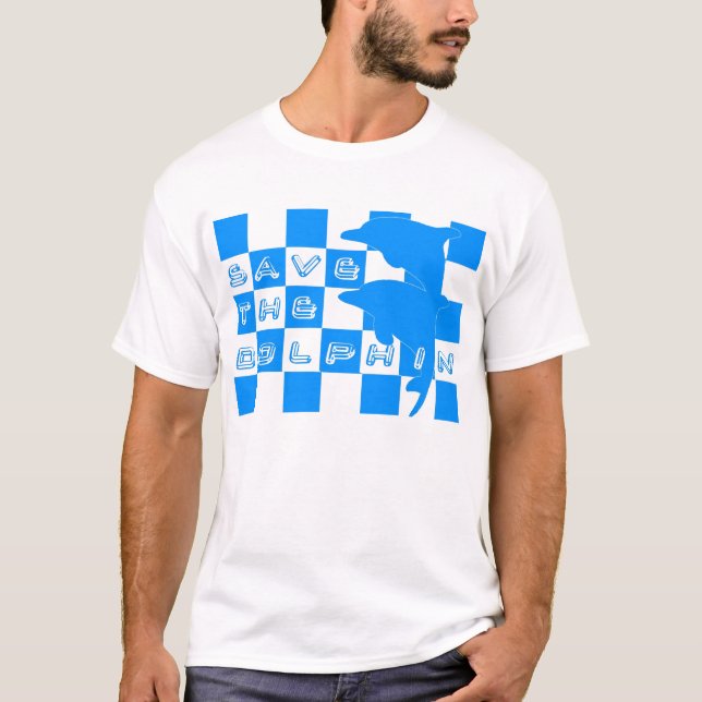 T-shirts Salvar o golfinho (Frente)