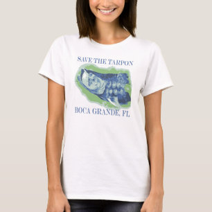T-shirts Salvar o tarpão - Boca grandioso, FL