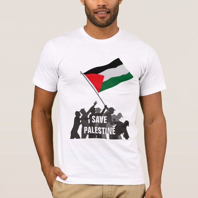 T-shirts Salvar Palestina (Frente)