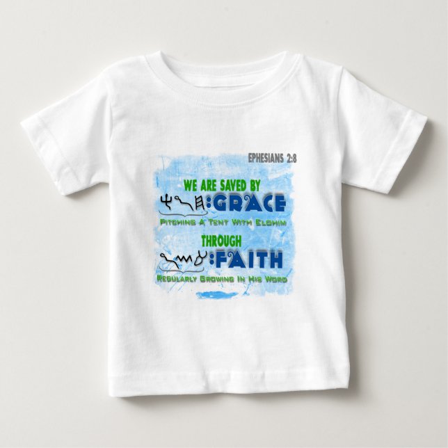 T-shirts Salvar pela benevolência com a fé (Frente)