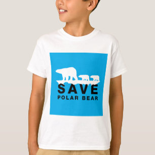 T-shirts Salvar Urso Polar
