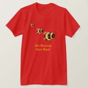 T-shirts SALVE ABELHAS e Salve o mundo