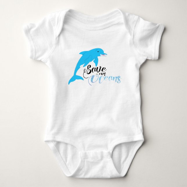 T-shirts Salve nossos oceanos (Frente)