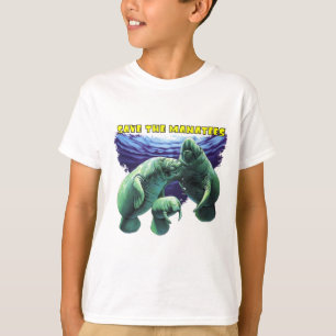 T-shirts Salve os Manatees