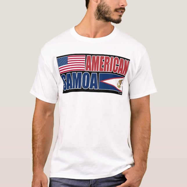 T-shirts Samoa Americanas (Frente)