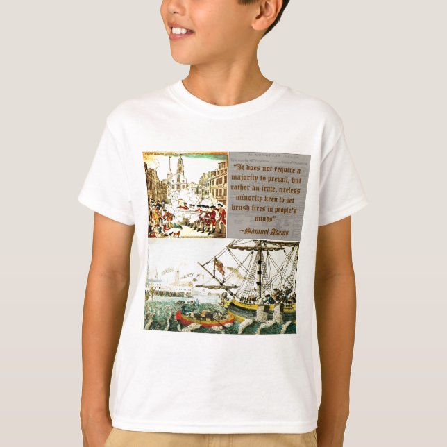 T-shirts Samuel Adams (Frente)