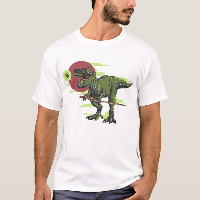 T-shirts Samuraisaurus - alpargata - bananaharvest (Frente)