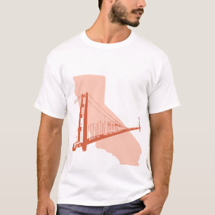 T-shirts San Francisco, Califórnia, golden gate bridge