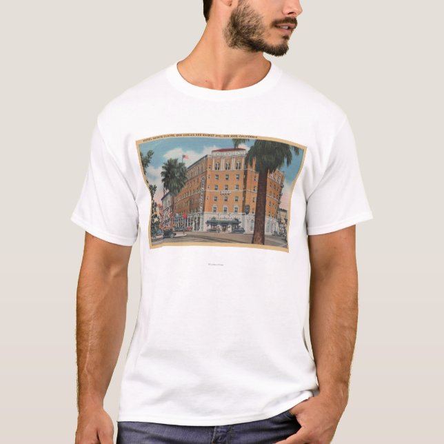 T-shirts San Jose, CA - hotel Sainte Claire (Frente)