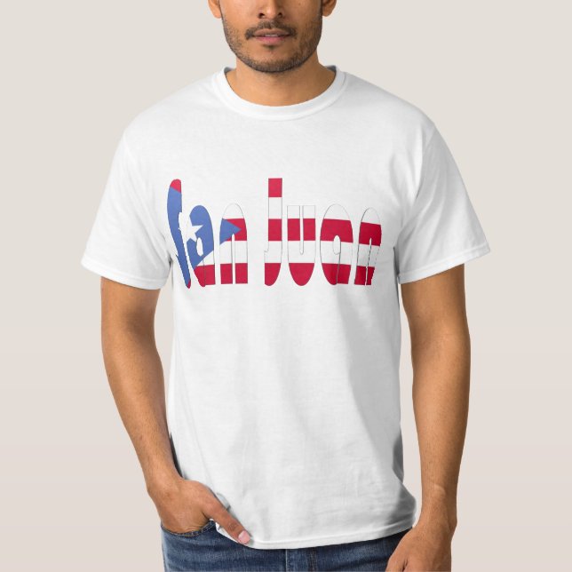 T-shirts San Juan, Puerto Rico (Frente)