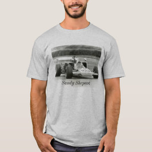 T-shirts Sandy Shepard no Shakedown de Snetterton