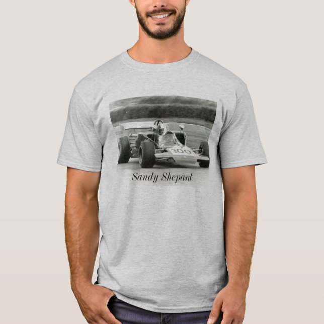 T-shirts Sandy Shepard no Shakedown de Snetterton (Frente)