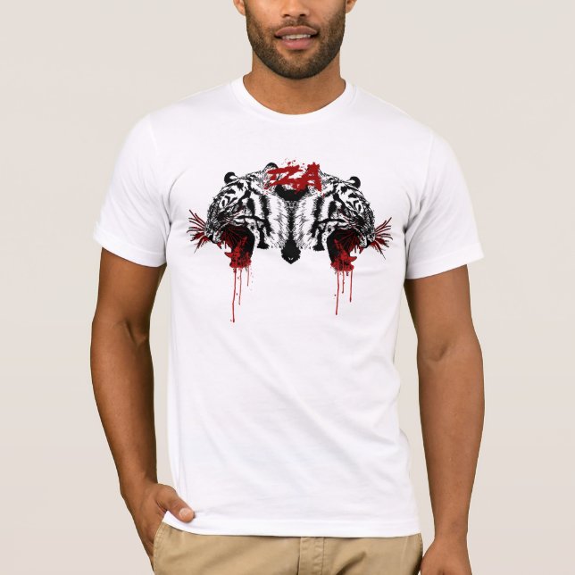T-shirts sangue do gotejamento (Frente)