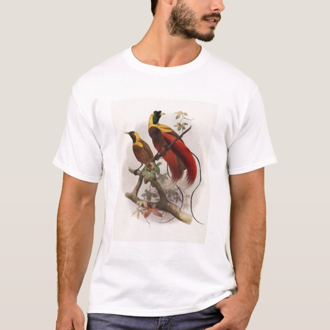 T-shirts Sanguinea de Elliot - de Paradisea - pássaro de (Frente)