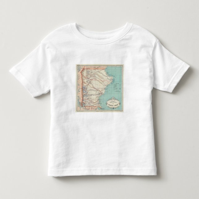 T-shirts Santa Cruz, Argentina (Frente)