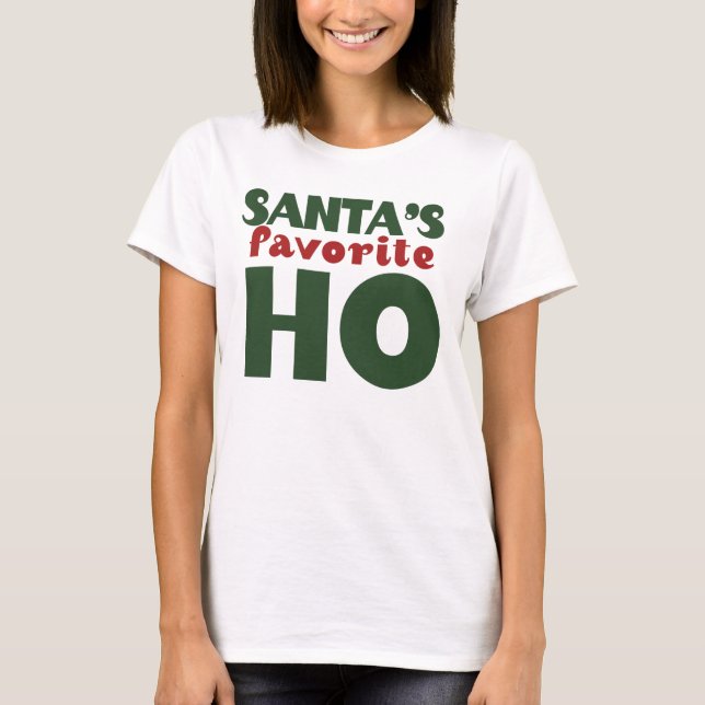 T-shirts Santas Favoritas HO (Frente)