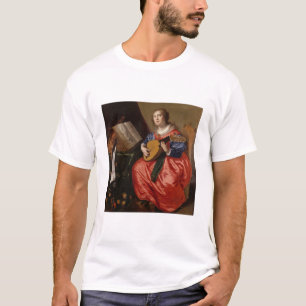 T-shirts Santo Cecilia (óleo em canvas)