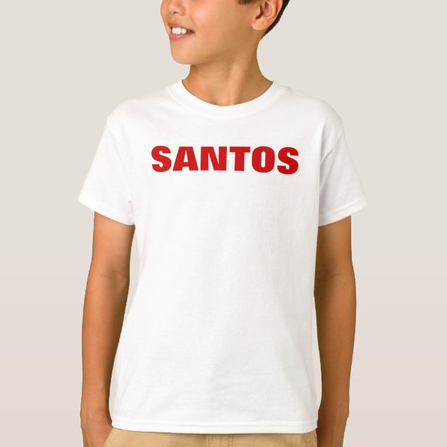 T-SHIRTS SANTOS (Frente)
