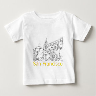 T-shirts São Francisco 1986 art O Desenho do MUSEU Zazzle