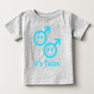 T-shirts São gêmeos.
