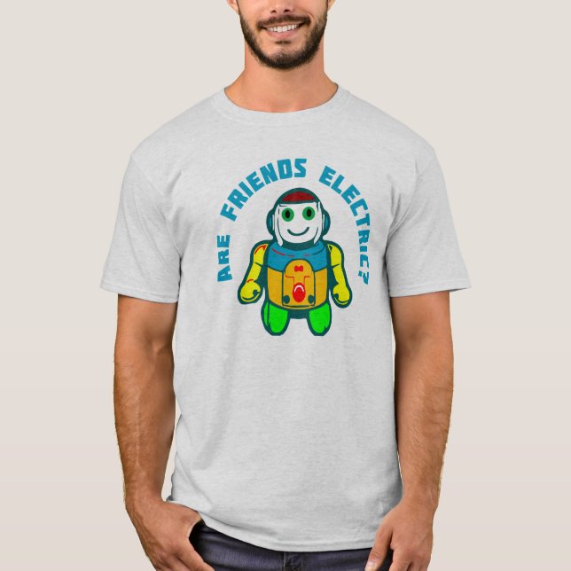 T-shirts são os amigos elétricos? (Frente)