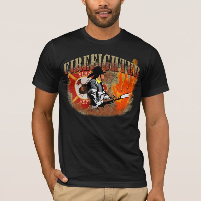 T-shirts Sapador-bombeiro (Frente)