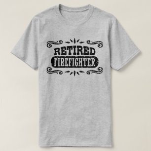 T-shirts Sapador-bombeiro aposentado