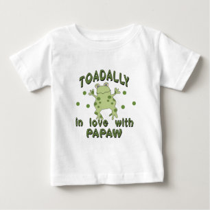 T-shirts Sapo do mamão do amor de TOADALLY